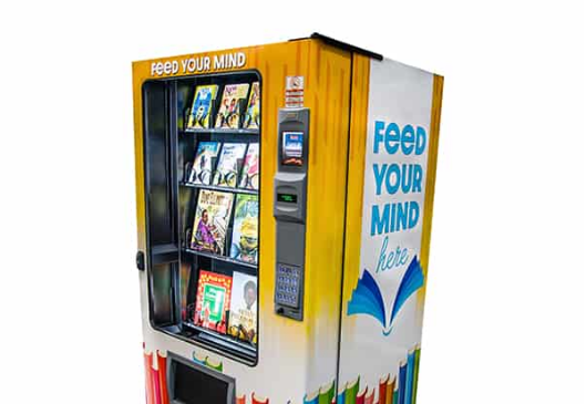 New Trend: Vending Machines Dispense Books for Students and Library Patrons