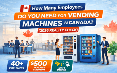 How Many Employees Do You Need for Vending Machines in Canada? (2026 Reality Check)