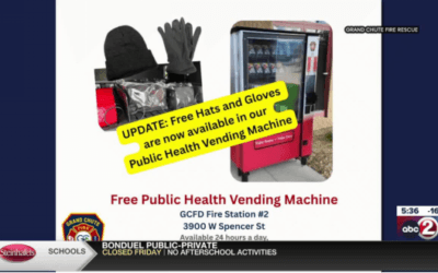 PUBLIC HEALTH VENDING MACHINES, BENEFICIAL FOR COLD-WEATHER IN WISCONSIN COUNTY