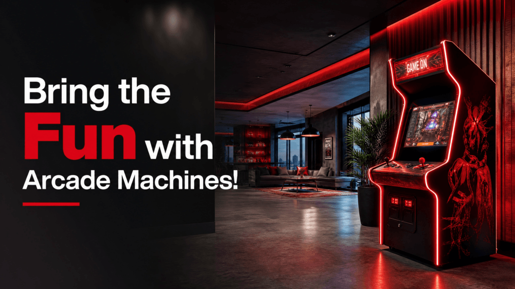Bring the Fun with Arcade Machines! - Vending Machines Canada