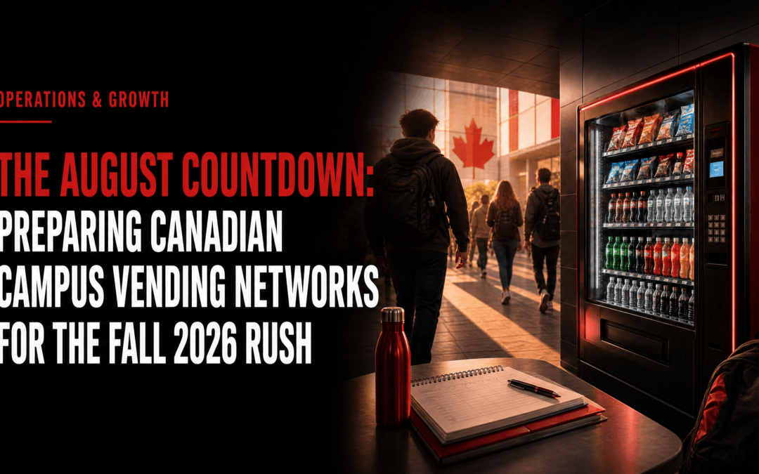 The August Countdown: Preparing Canadian Campus Vending Networks for the Fall 2026 Rush