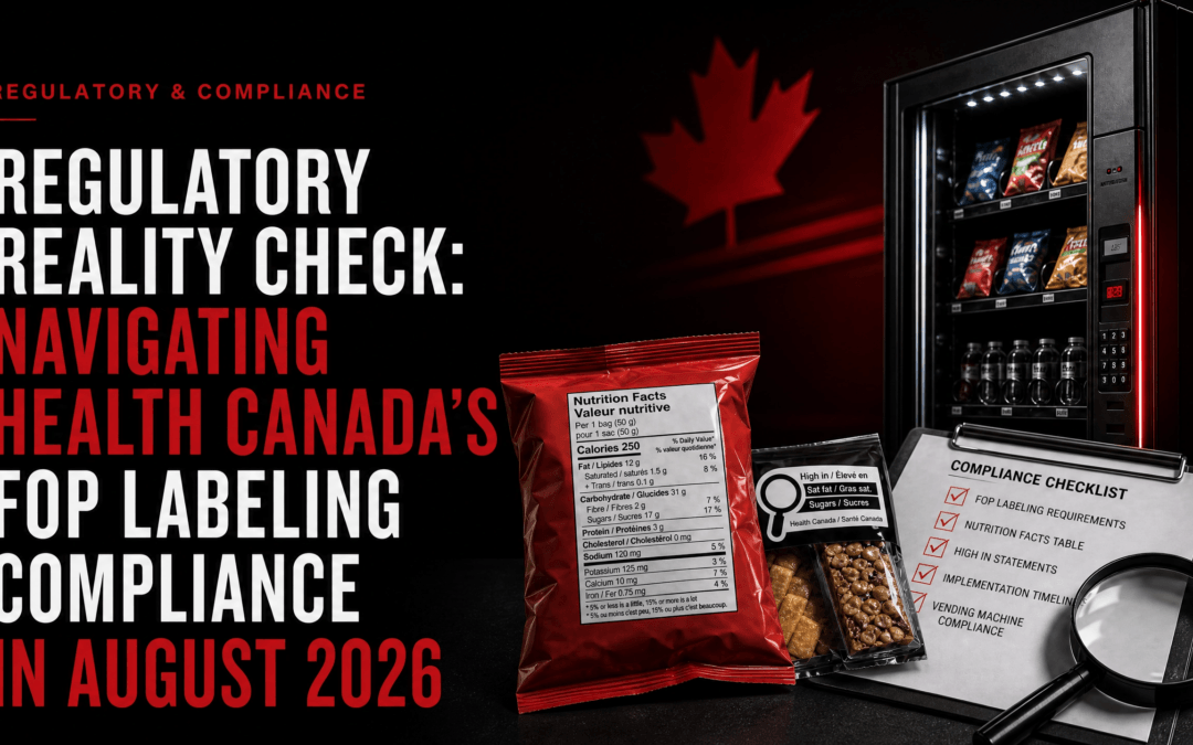 Regulatory Reality Check: Navigating Health Canada’s FOP Labeling Compliance in August 2026