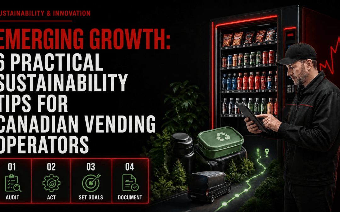 Emerging Growth: 6 Practical Sustainability Tips for Canadian Vending Operators
