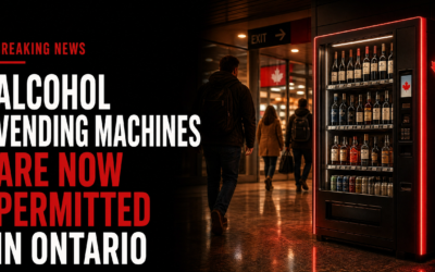 Breaking News: Alcohol Vending Machines Are Now Permitted in Ontario