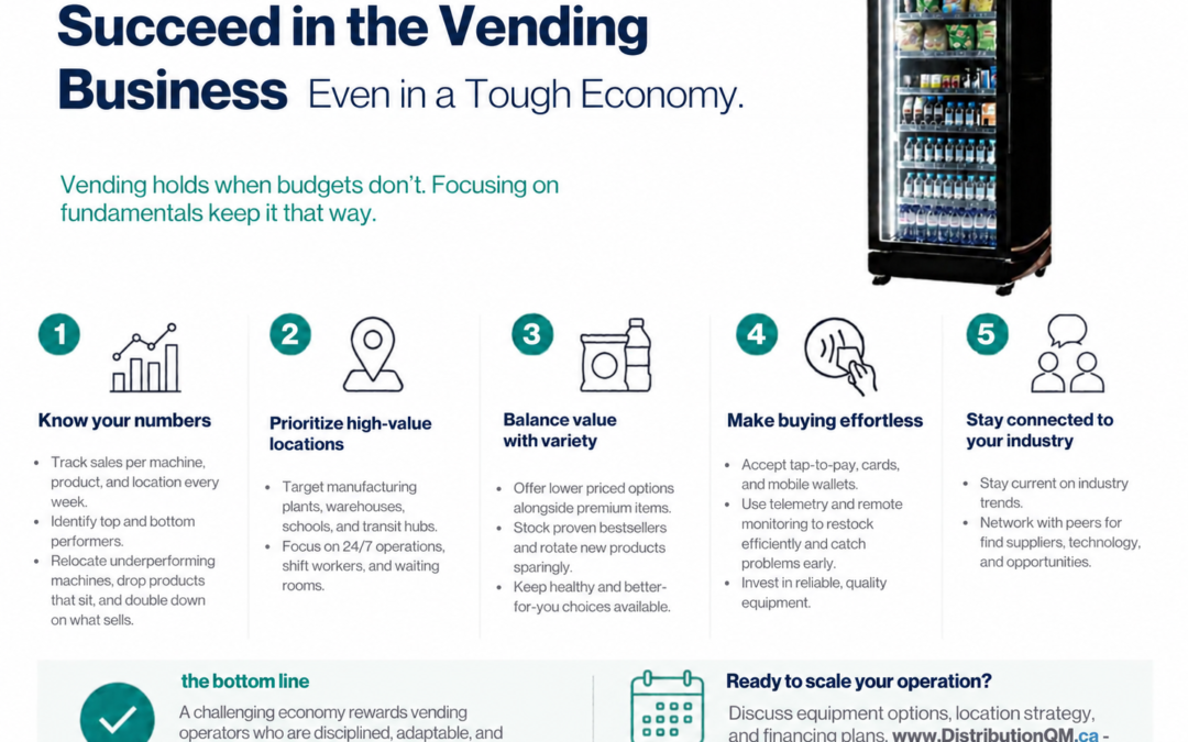 Succeed in the Vending Business – Even in a Tough Economy